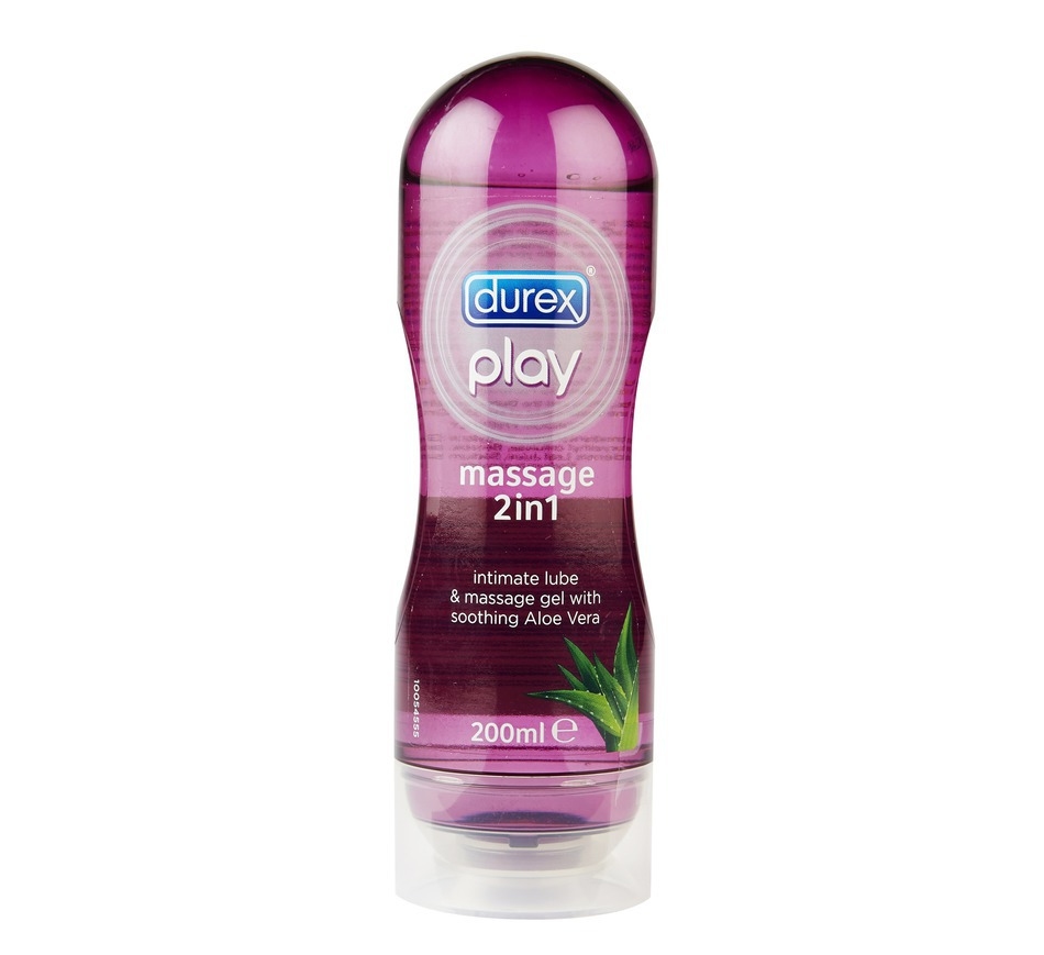 Durex Play Massage 2in1 Lubricant Gel 200ml   (ดูเร็กซ์ เจลหล่อลื่น เพลย์ มาสสาจ)